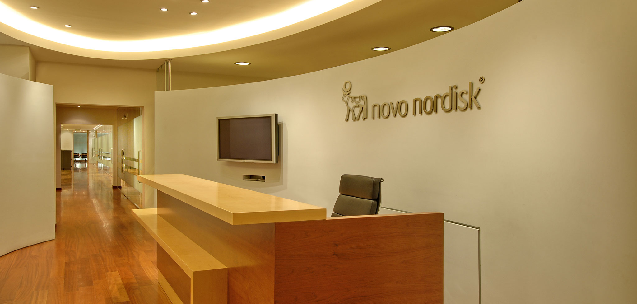 Διαρρύθμιση γραφείων της φαρμακευτικής εταιρείας Novo Nordisk A/S