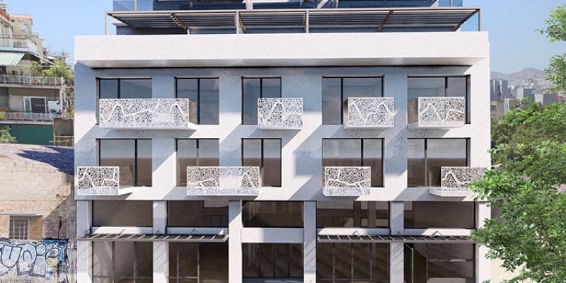 BnB Apartments Building in Keramikos, Athens